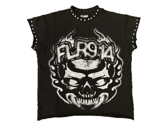 Floor914 Black Shortsleeve Tee