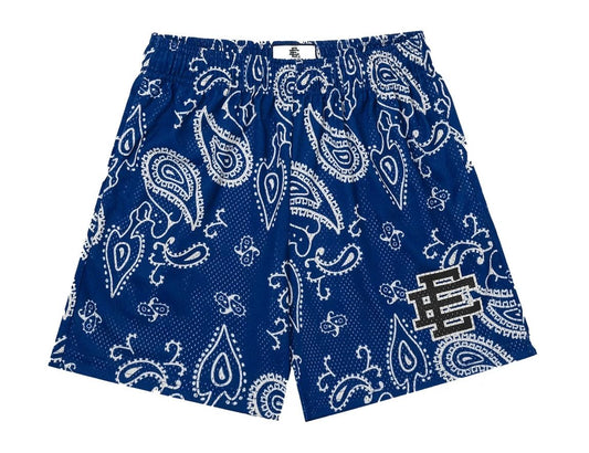 Eric Emanuel Blue Bandana Short