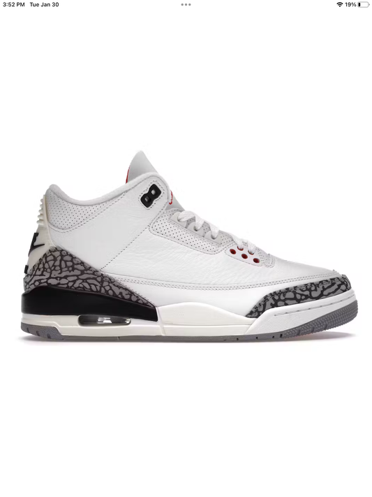 Jordan 3 Reimagined White Cement