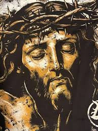 Lost & hill black Jesus cross long sleeve tee
