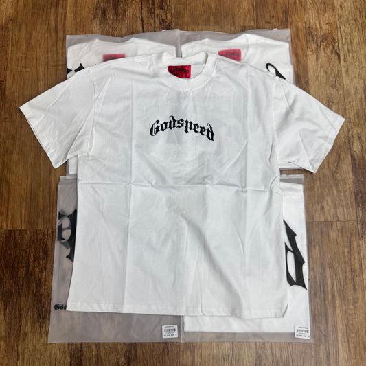 God Speed White Basic Tee