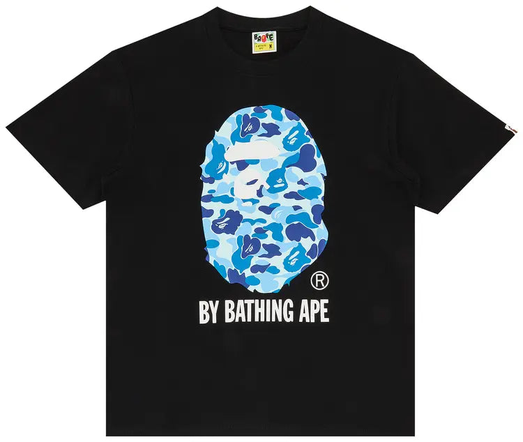Bape Crazy Camo Blue tee