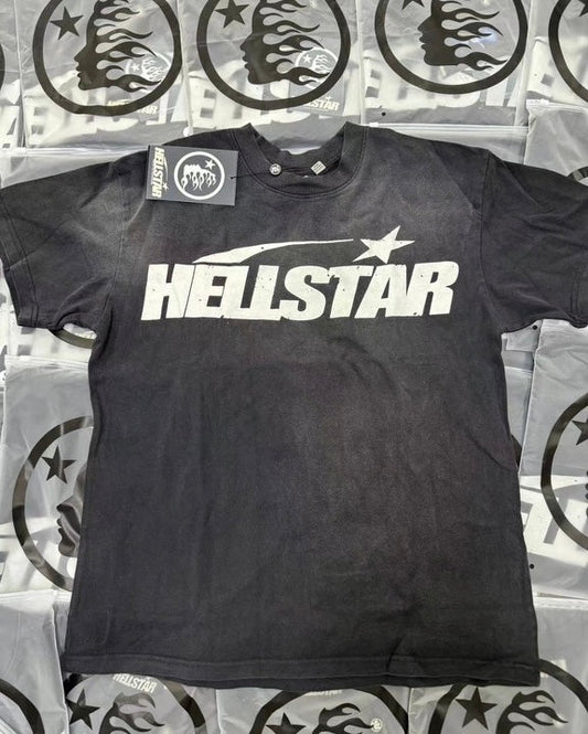 Hellstar Black Faded Tee