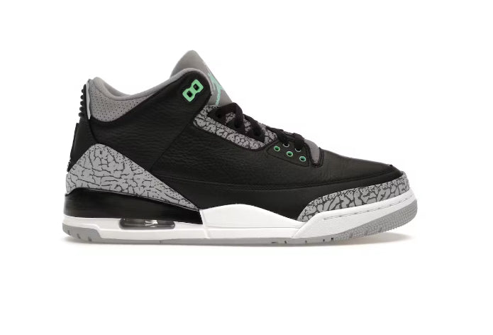 Jordan 3 green glow