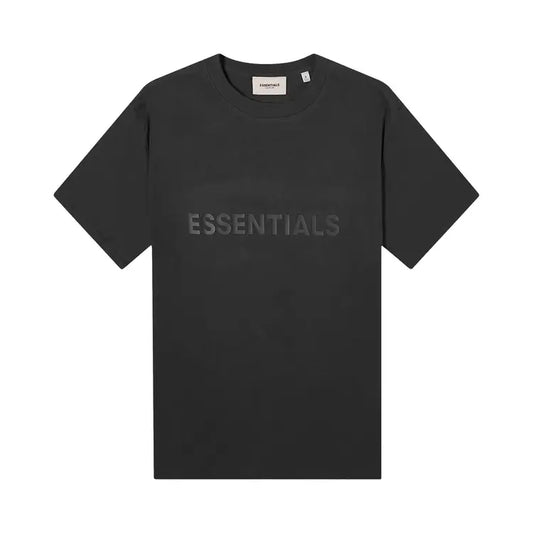 Essential Black Boxy  tee