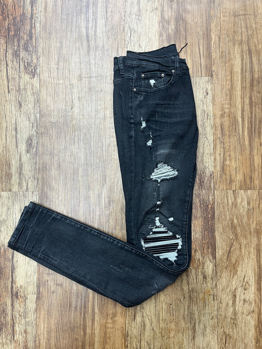 Amiri dark ripped jeans