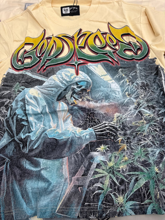 God Speed Cream Farmer Tee