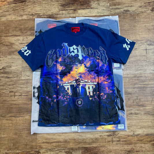 God Speed Black Blue POTUS Tee