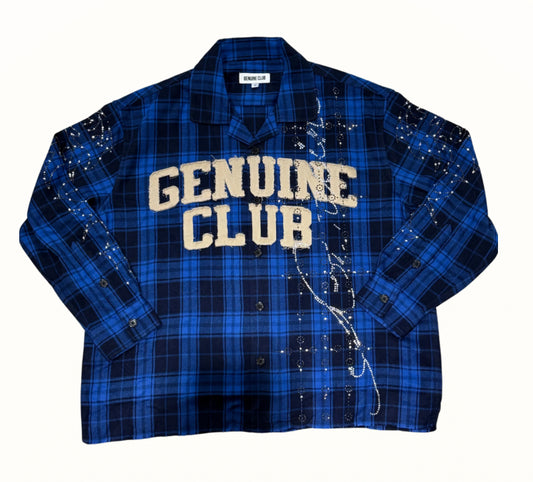 Genuine Club Blue Flannel