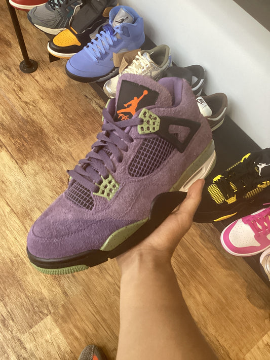 Jordan 4 Purple Canyon