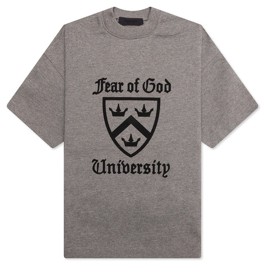 Essentials fear of god university heather grey tee