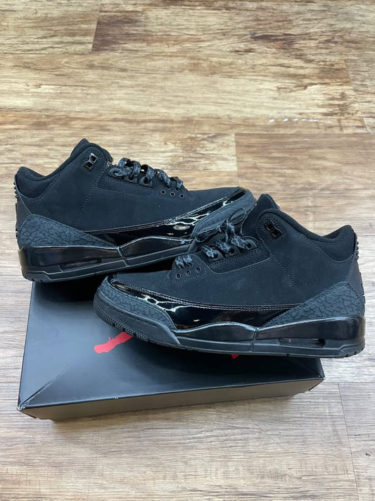 Used Jordan 3 black cat