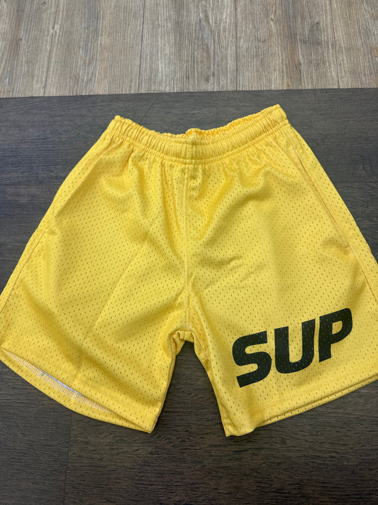 Sup yellow n black Shorts