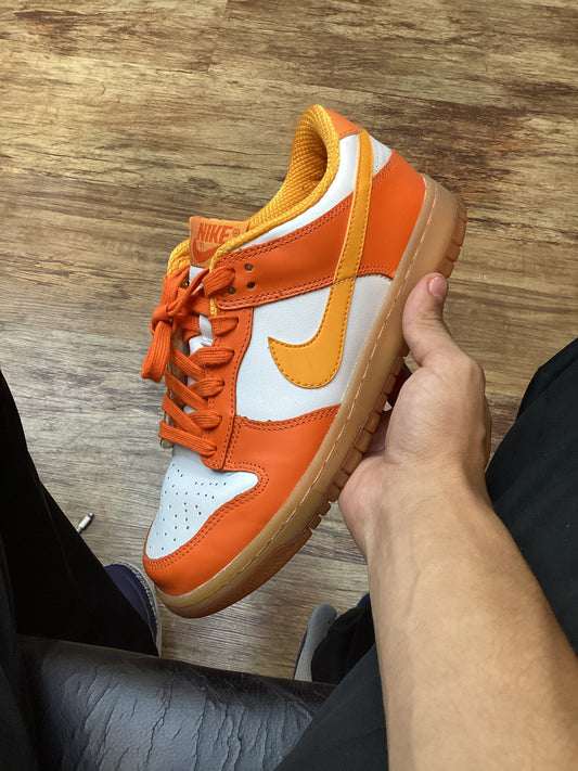 Dunk low Orange White (used)