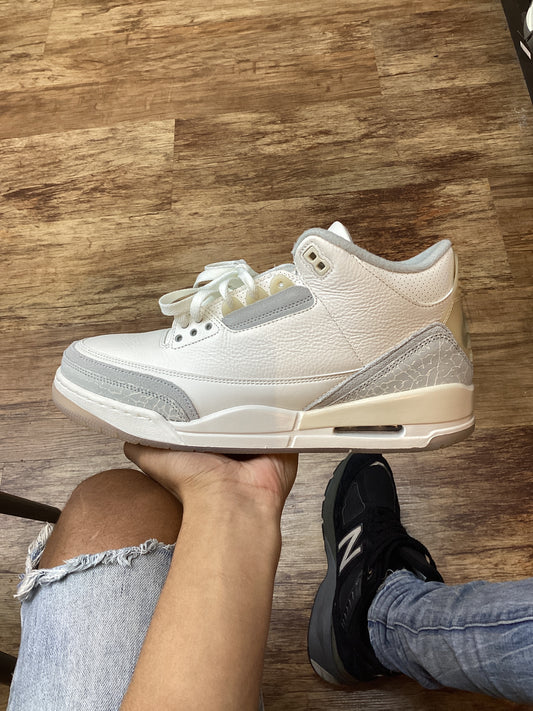 Jordan 3 ivory used