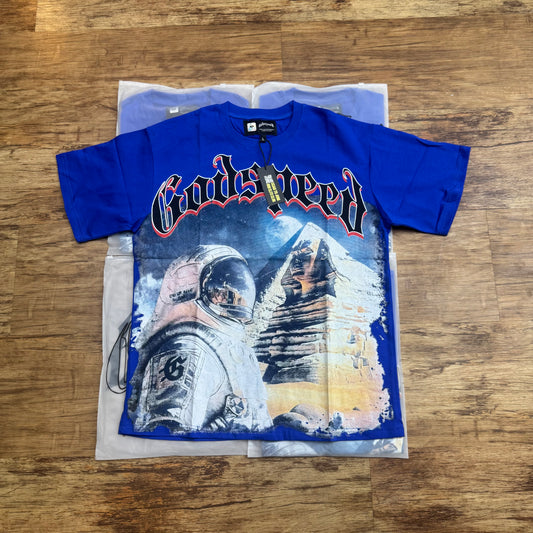 God Speed Blue 3AM History Channel Tee