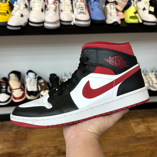 Jordan 1 Mid Fire Red