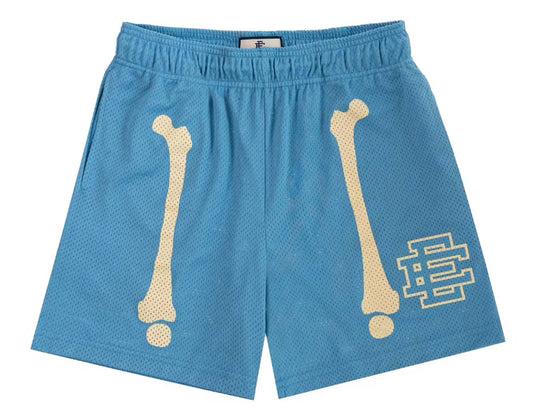 Eric Emanuel Blue Bone Shorts
