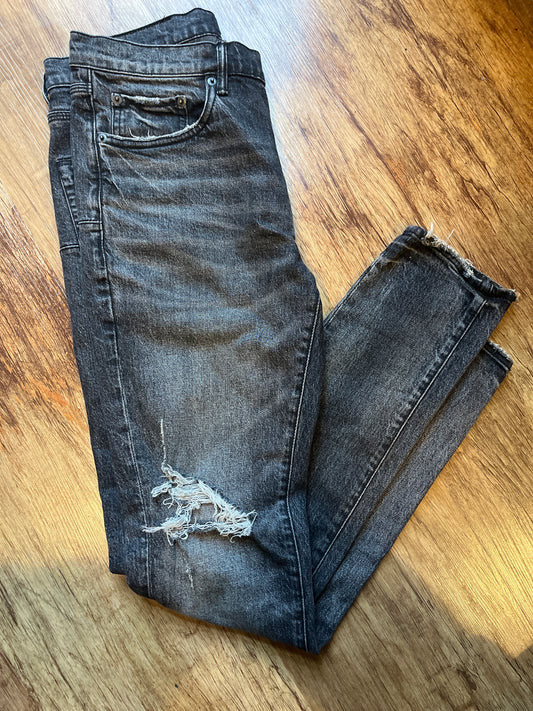 Black Purple jeans