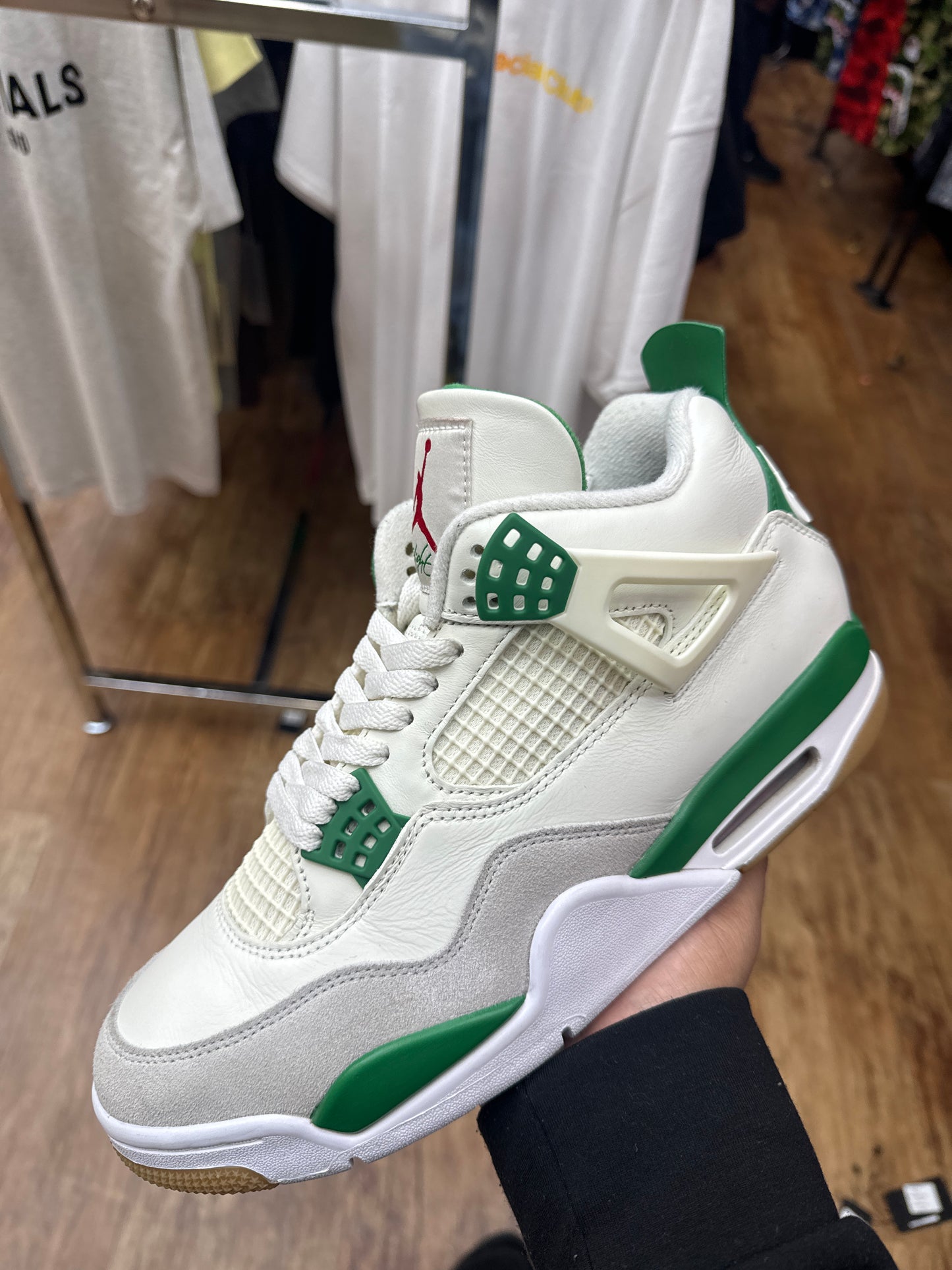 Jordan 4 Pine Green Used With Box