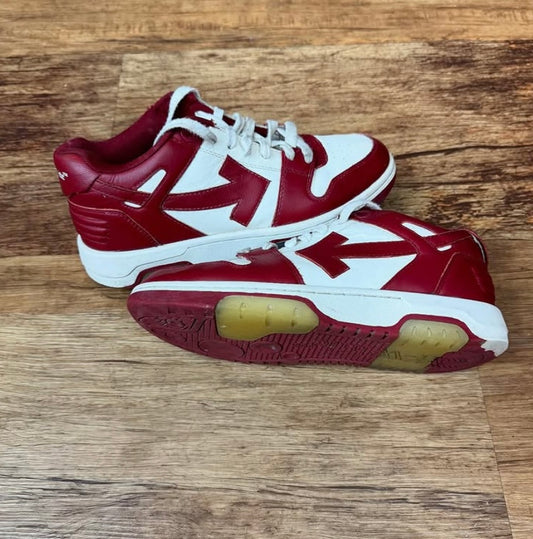 USED - Off White Low Maroon White