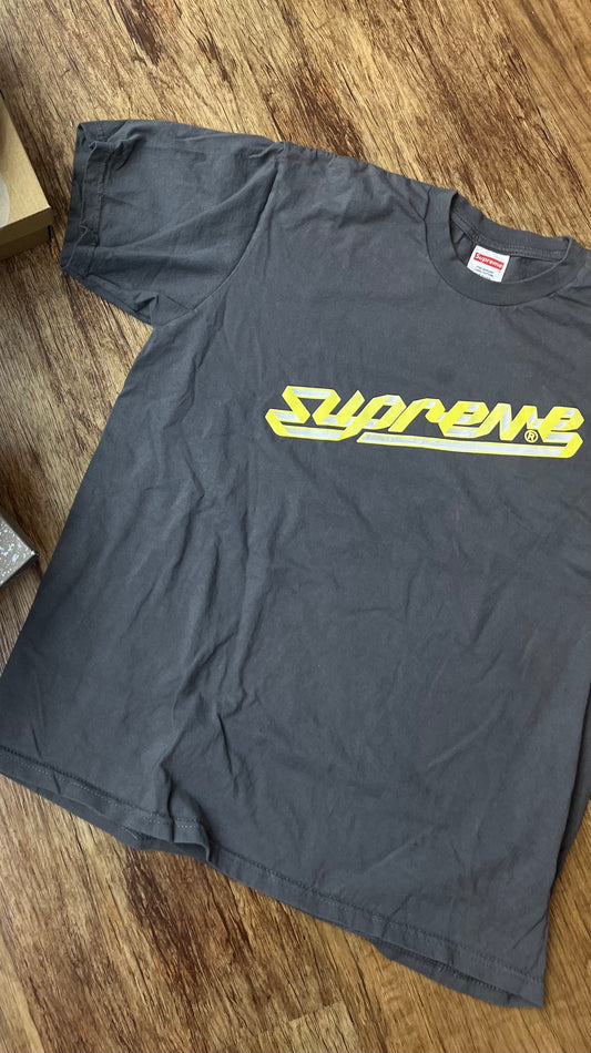 Supreme grey tee used