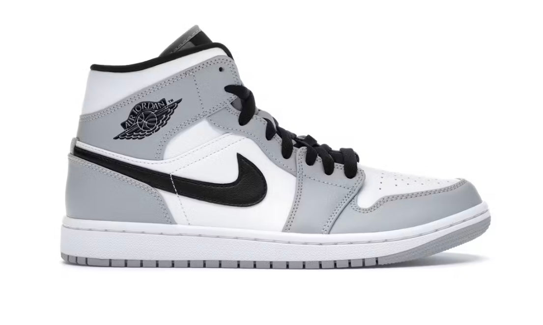 Jordan 1 Mid Light Smoke Grey