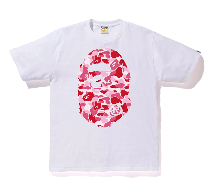 Bape White PINK Tee