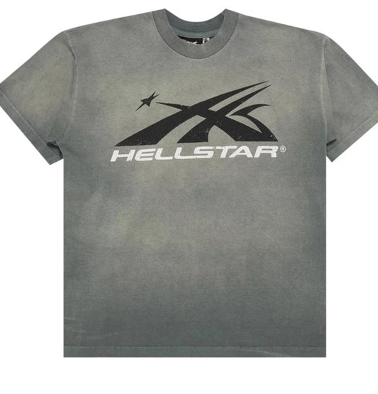 Hellstar Dark Grey Logo Tee