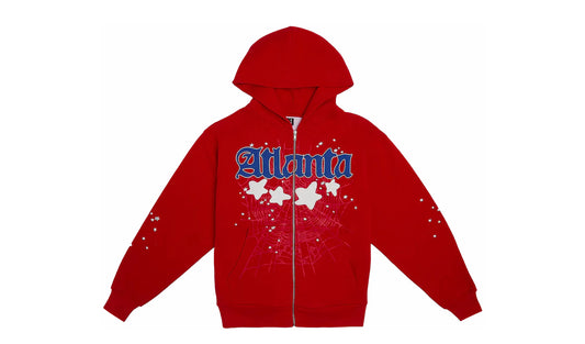 Sp5der Atlanta Zip Up Red