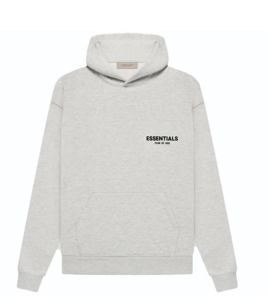 Essentials Light Oatmeal Hoodie