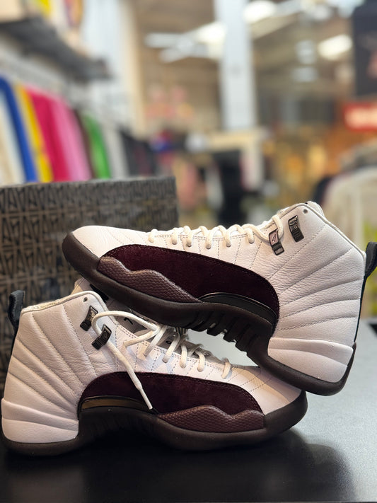Jordan 12 A Ma Maniére White(Womens)