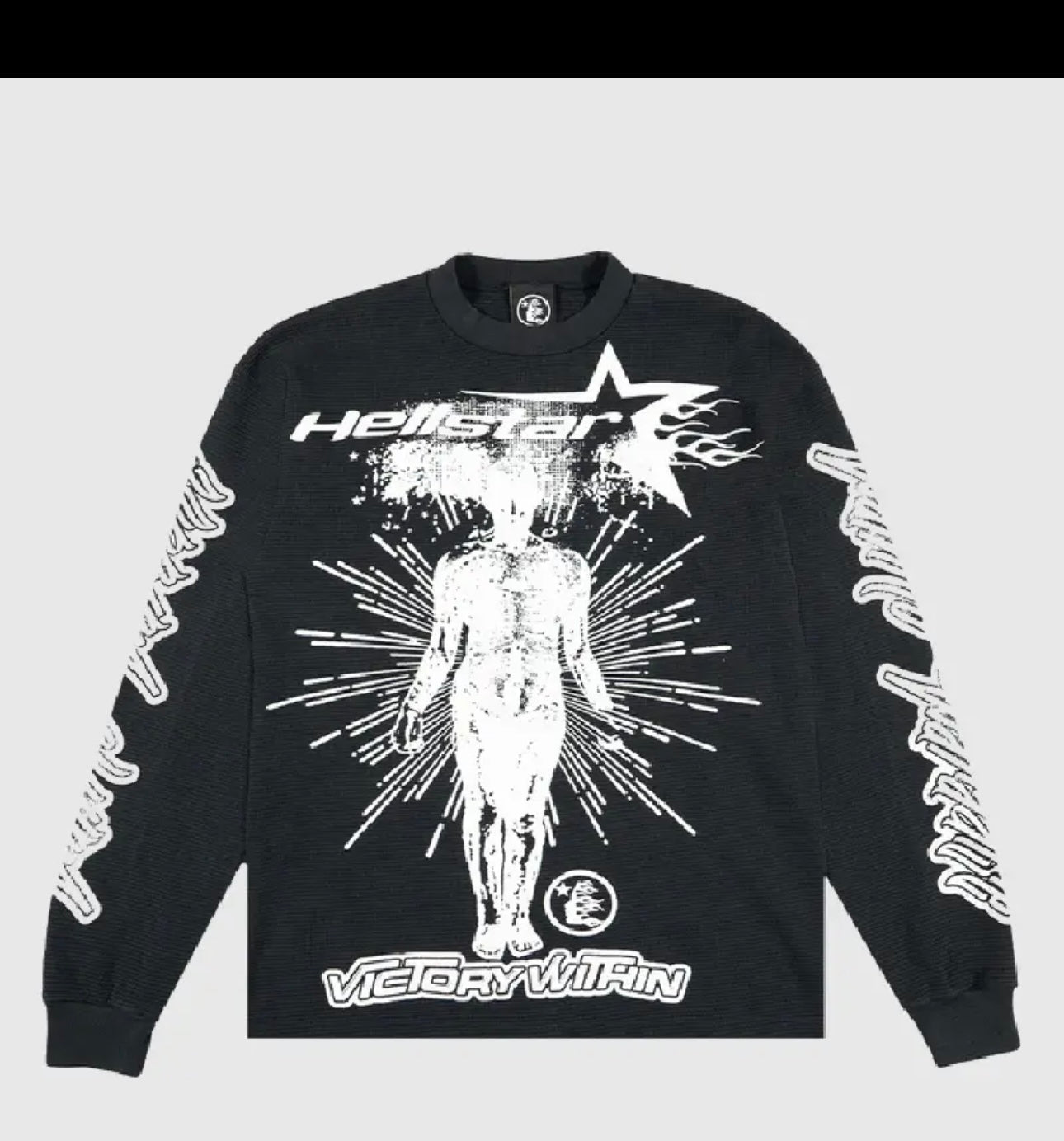 HellStar Black Thermal Long Sleeve