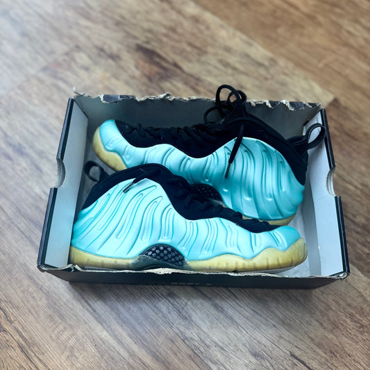 used foamposite island green