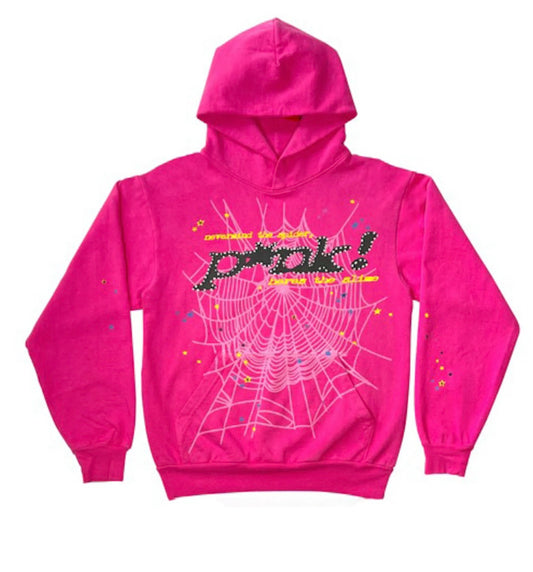 Sp5der P*nk Hoodie