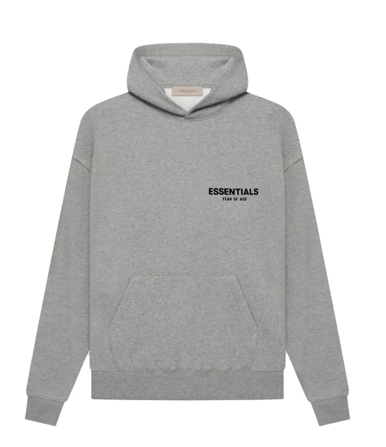 Essentials Dark Oatmeal Hoodie