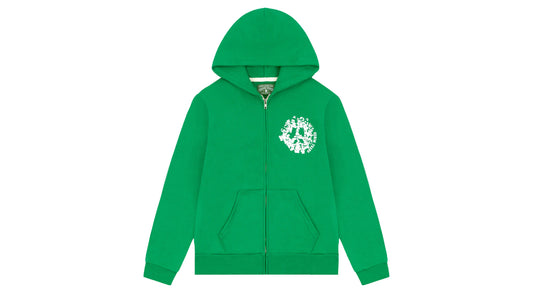 Denim Tears Denim University Zip Green Hoodie