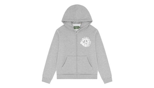 Denim Tears Grey Denim University Zip Hoodie