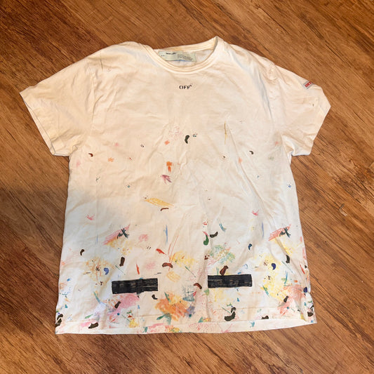 Used - Off White Galaxy Tee