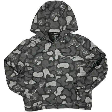 Mixed Emotions Black Carpenter Jacket