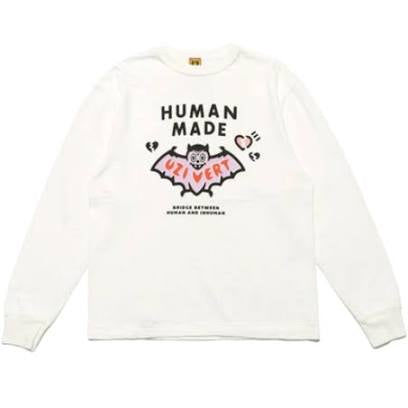 Human Made x Lil Uzi Vert White Long Sleeve Tshirt