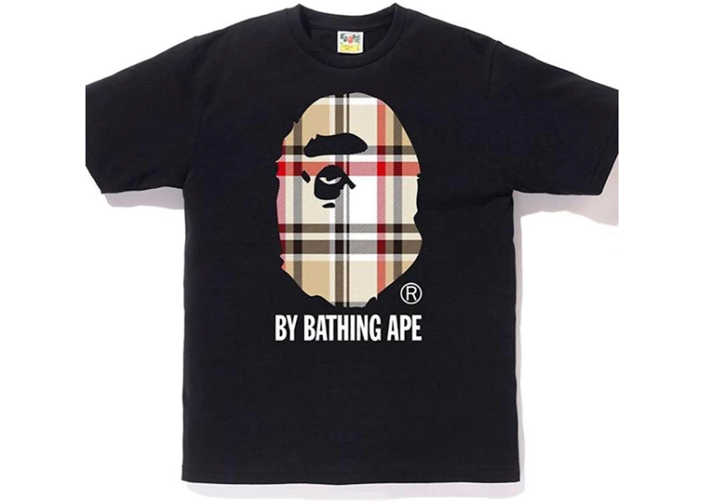 Bape Check Black Tee