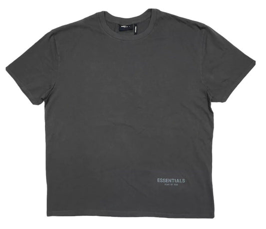 Essentials black 3m back logo