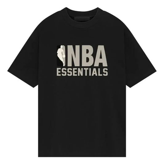 Essentials NBA BLK/WHT tee