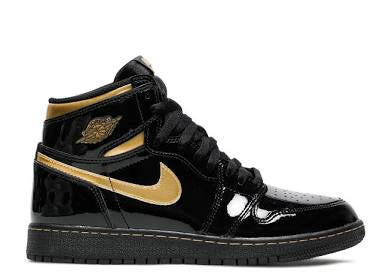 Jordan 1 Black Metallic Gold