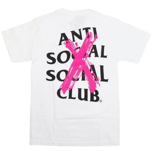 ASSC White Pink Canceled Tee