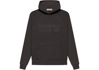 Off Black Essentials Hoodies