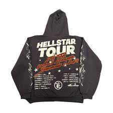 Hellstar Brown Tour Hoodie