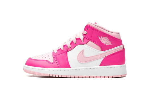 Jordan 1 Mid Fierce Pink GS